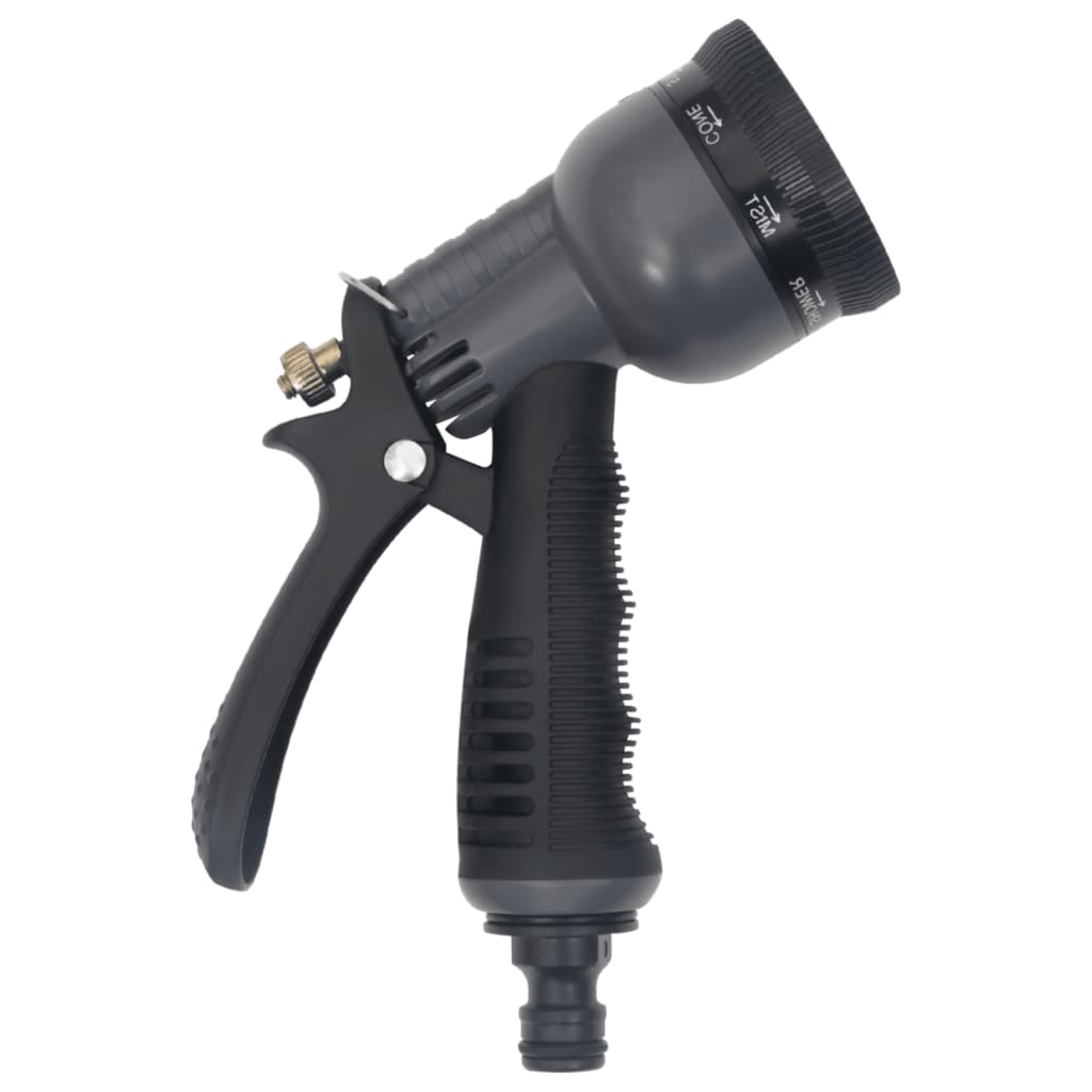 Zahradní Hadice S Tryskou Stříbrná 0,6" 22,5 M Nerezová Ocel