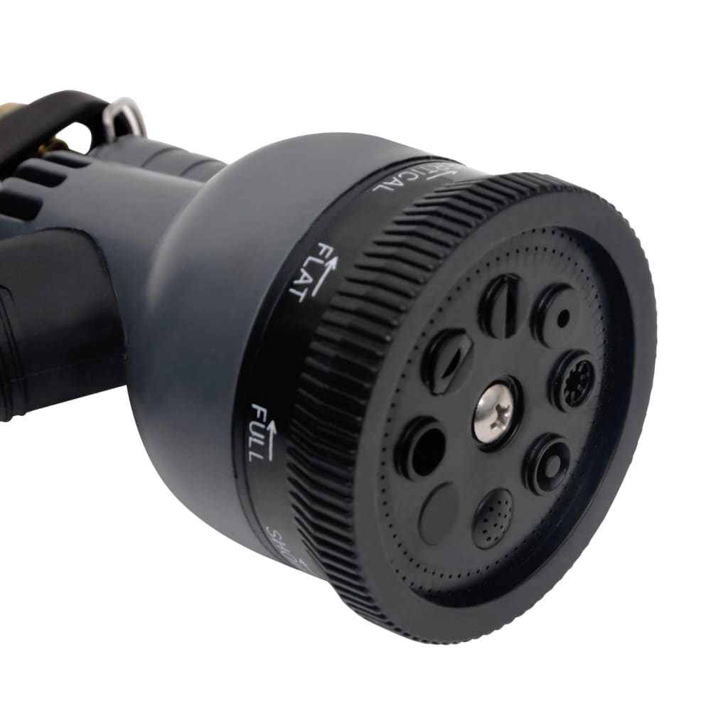 Zahradní Hadice S Tryskou Stříbrná 0,6" 22,5 M Nerezová Ocel