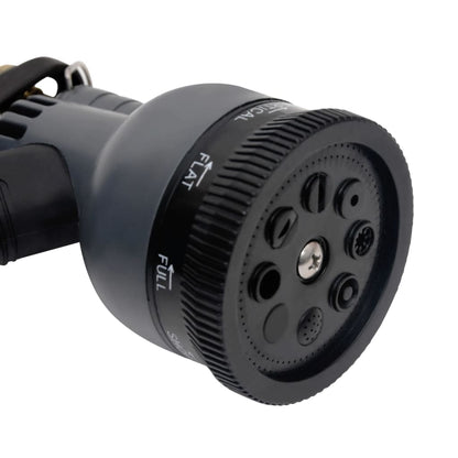 Zahradní Hadice S Tryskou Stříbrná 0,6" 22,5 M Nerezová Ocel