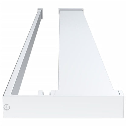 Zástěna Do Průchozí Sprchy S Policí Chrom 90X195 Cm Esg/Hliník