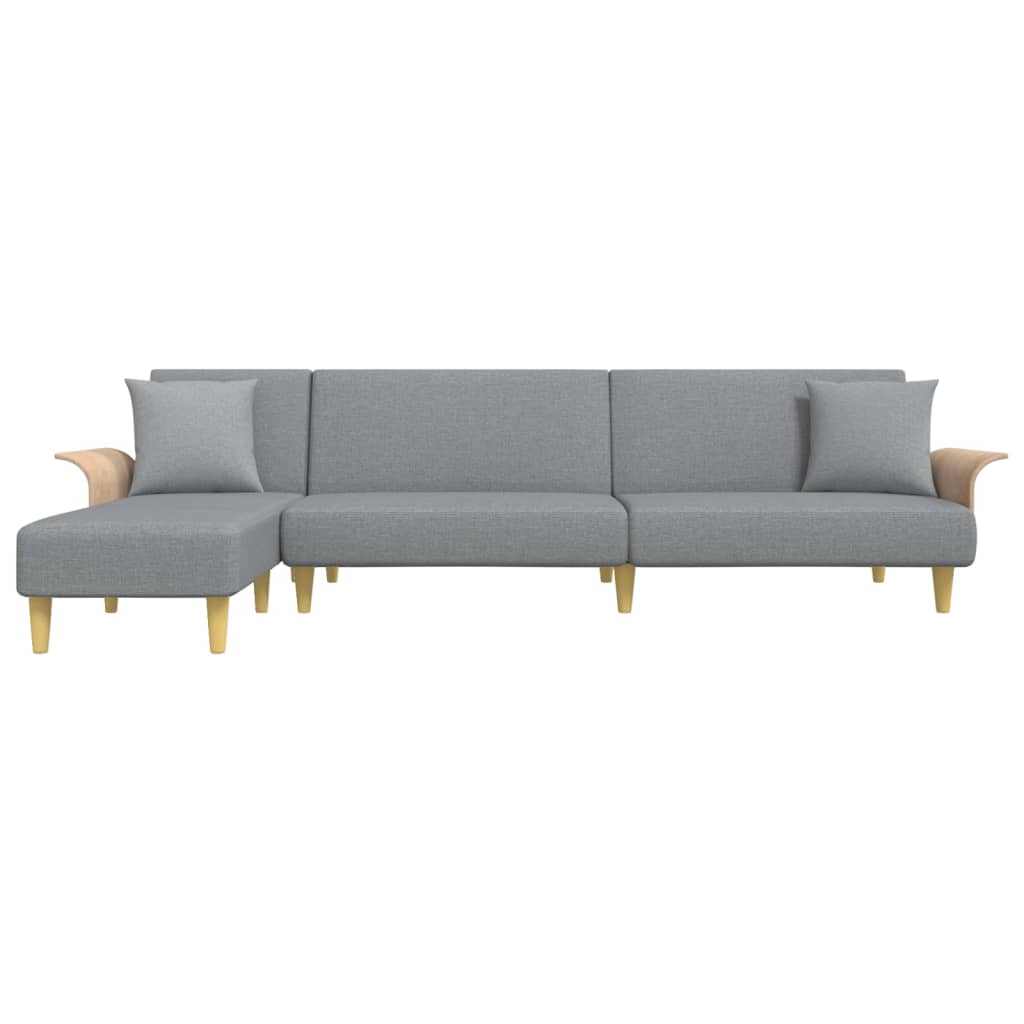 Rozkládací Pohovka Ve Tvaru L 279X140X70 Cm Textil