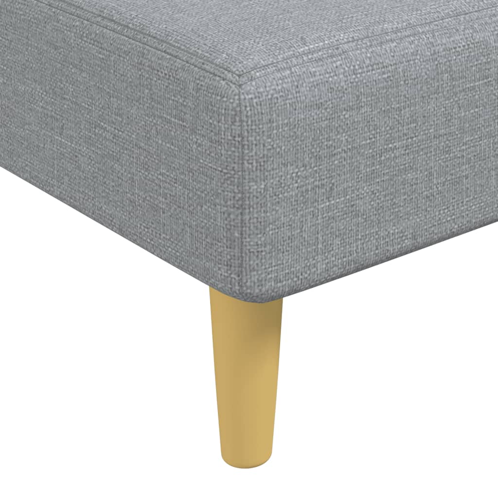 Rozkládací Pohovka Ve Tvaru L 279X140X70 Cm Textil