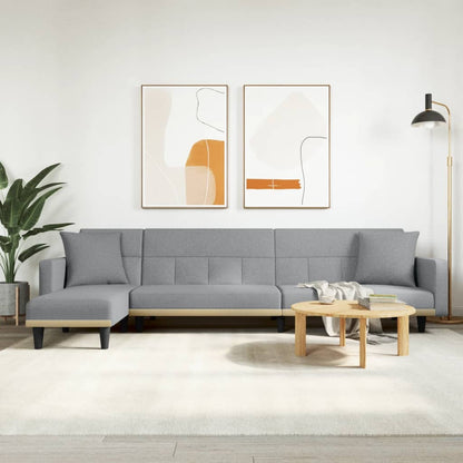 Rozkládací Pohovka Ve Tvaru L 275X140X70 Cm Textil