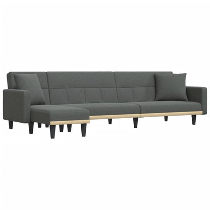 Rozkládací Pohovka Ve Tvaru L 275X140X70 Cm Textil