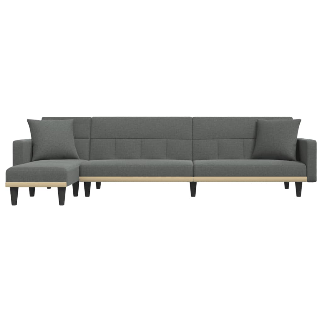 Rozkládací Pohovka Ve Tvaru L 275X140X70 Cm Textil