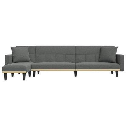 Rozkládací Pohovka Ve Tvaru L 275X140X70 Cm Textil