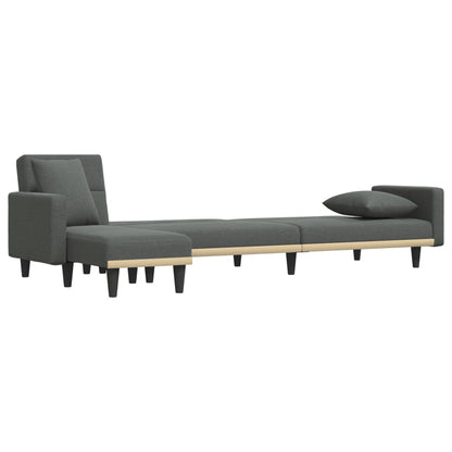 Rozkládací Pohovka Ve Tvaru L 275X140X70 Cm Textil