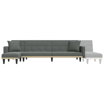 Rozkládací Pohovka Ve Tvaru L 275X140X70 Cm Textil