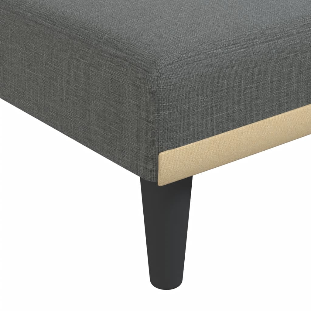 Rozkládací Pohovka Ve Tvaru L 275X140X70 Cm Textil