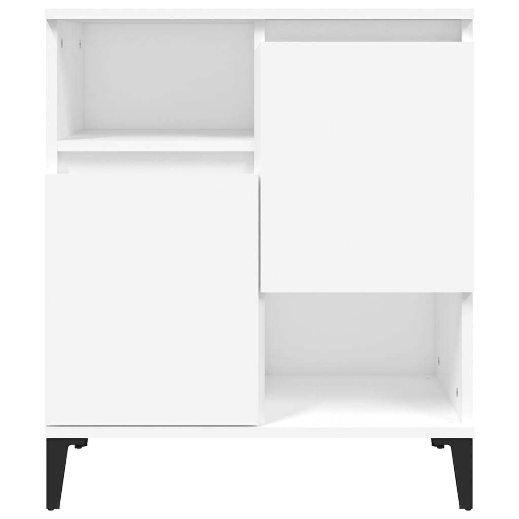 Příborníky 2 Ks Bílé 60 X 35 X 70 Cm Kompozitní Dřevo