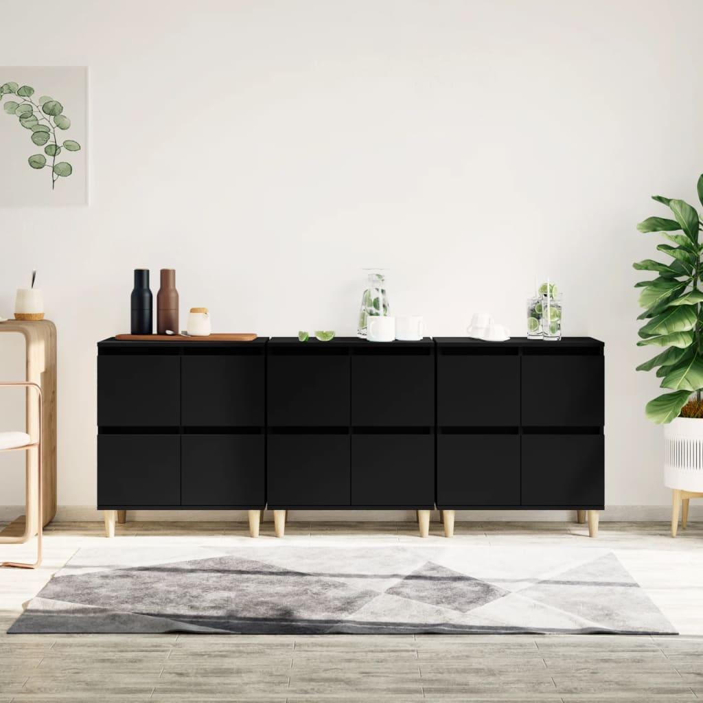Příborníky 2 Ks 60 X 35 X 70 Cm Kompozitní Dřevo