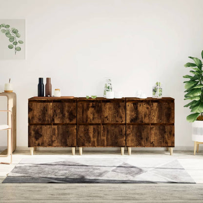 Příborníky 2 Ks 60 X 35 X 70 Cm Kompozitní Dřevo