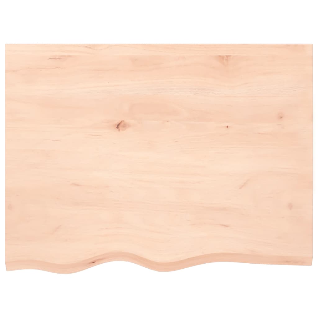 Koupelnová Deska 80X60X(2-6) Cm Neošetřené Masivní Dřevo