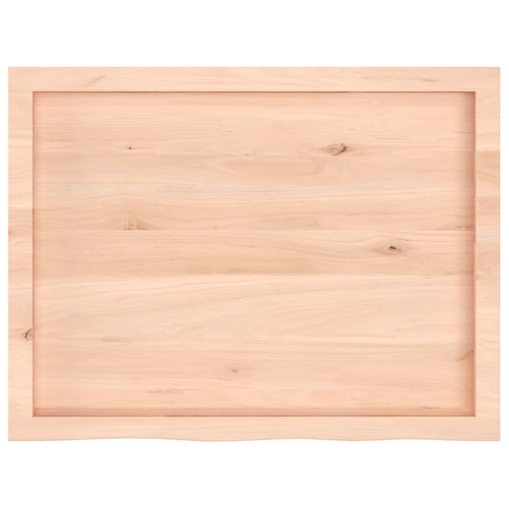 Koupelnová Deska 80X60X(2-6) Cm Neošetřené Masivní Dřevo