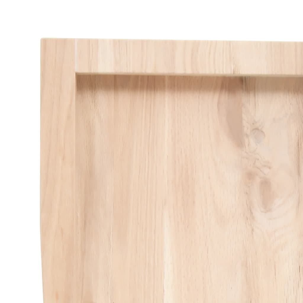 Koupelnová Deska 80X60X(2-6) Cm Neošetřené Masivní Dřevo