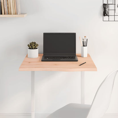 Stolní Deska Neošetřené Masivní Dubové Dřevo Přírodní