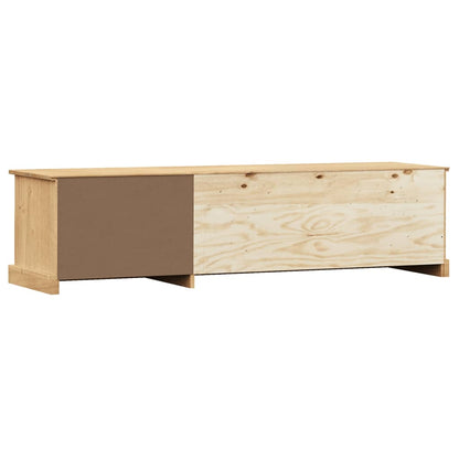 Tv Stolek Vigo 156 X 40 X 40 Cm Masivní Borové Dřevo