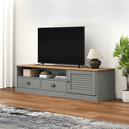 Tv Stolek Vigo 156 X 40 X 40 Cm Masivní Borové Dřevo