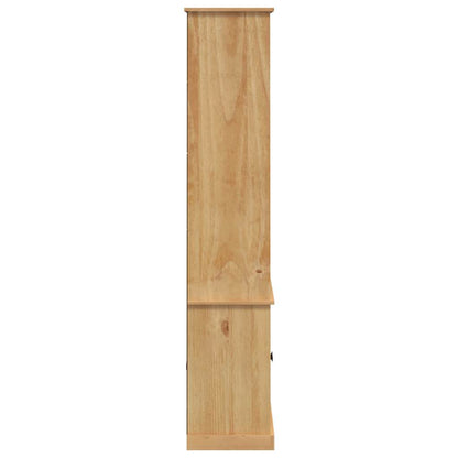 Knihovna Vigo 85 X 35 X 170 Cm Masivní Borové Dřevo