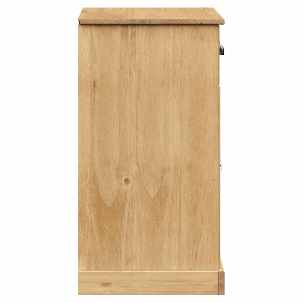 Příborník Se Zásuvkami Vigo 78X40X75 Cm Masivní Borové Dřevo
