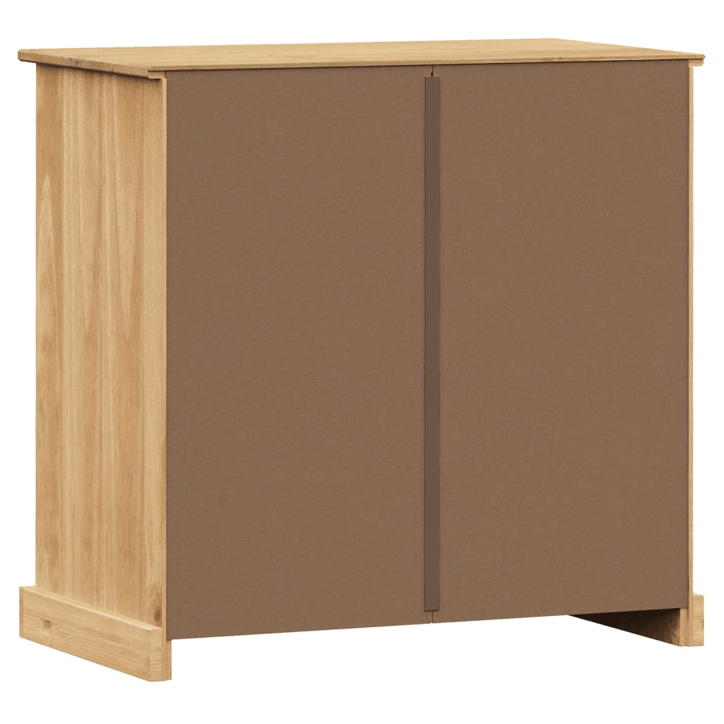 Příborník Se Zásuvkami Vigo 78X40X75 Cm Masivní Borové Dřevo