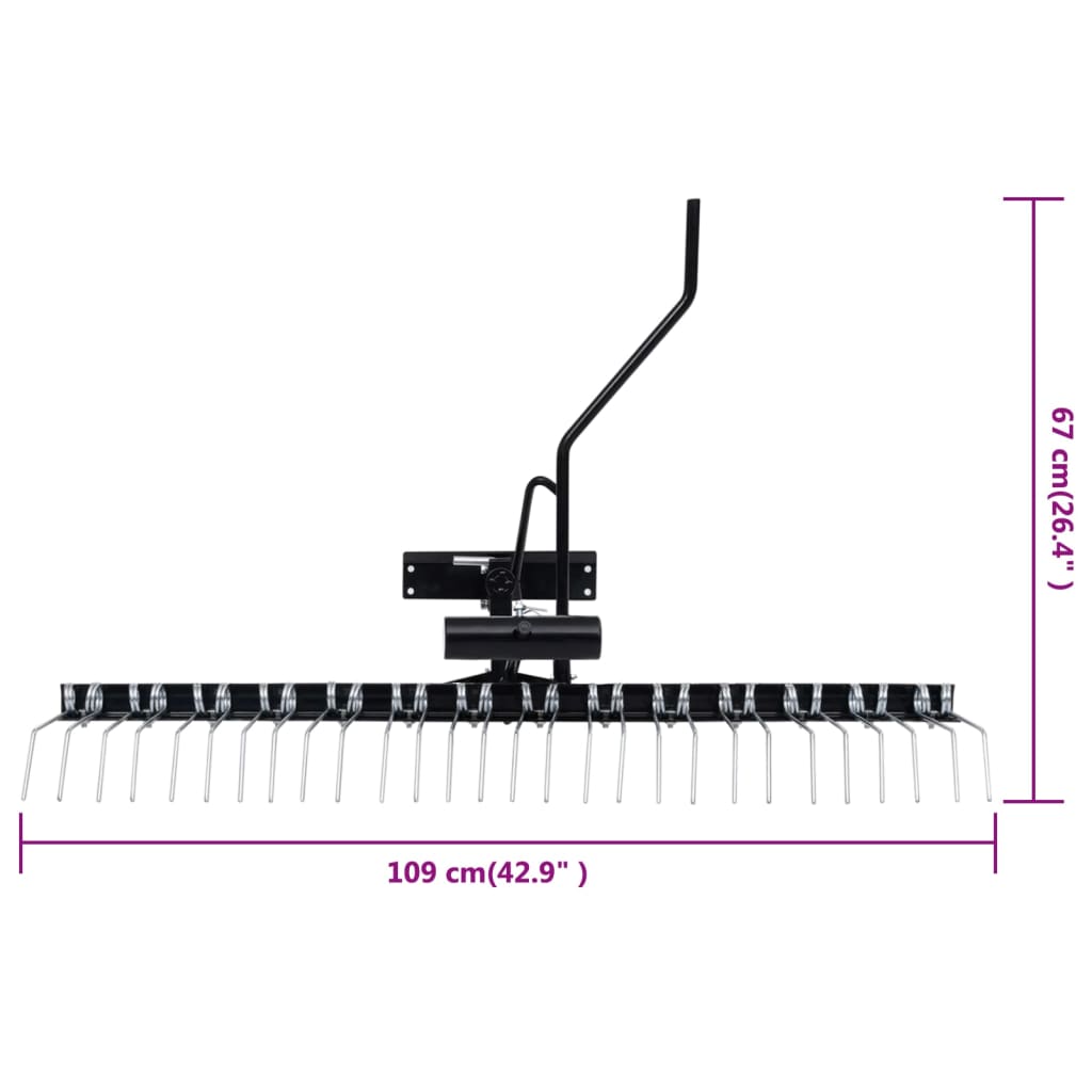 Vertikutátor Pro Zahradní Traktor 109 Cm