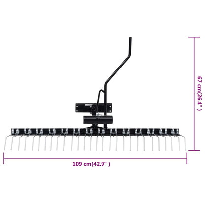 Vertikutátor Pro Zahradní Traktor 109 Cm