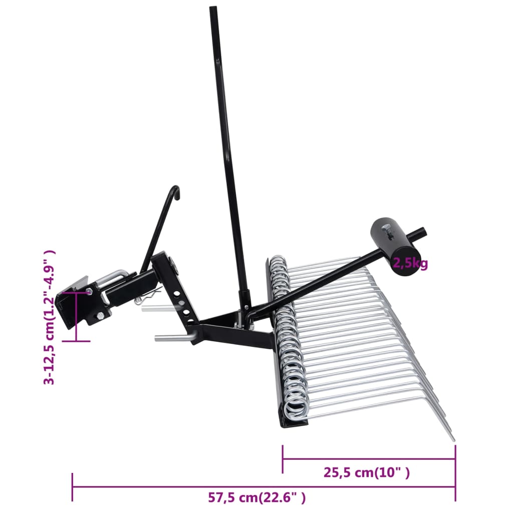 Vertikutátor Pro Zahradní Traktor 109 Cm