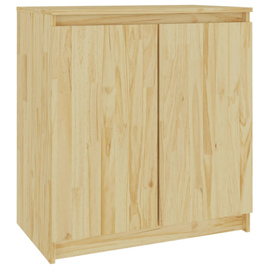 Odkládací Skříňka 60 X 36 X 65 Cm Masivní Borové Dřevo