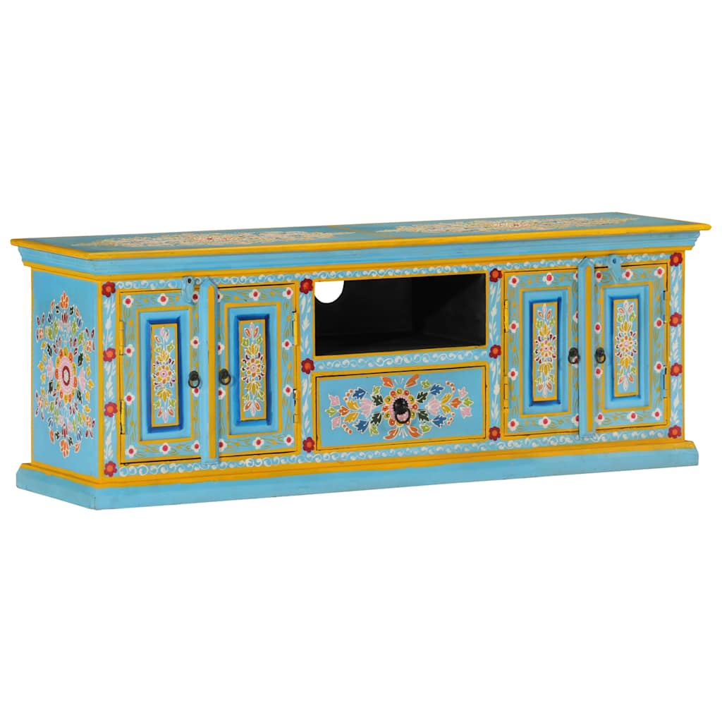 Tv Skříňka 110 X 30 X 40 Cm Masivní Mangovníkové Dřevo