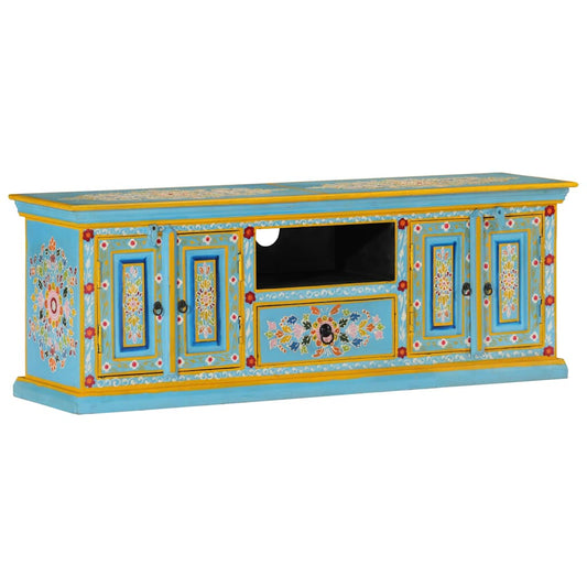 Tv Skříňka 110 X 30 X 40 Cm Masivní Mangovníkové Dřevo