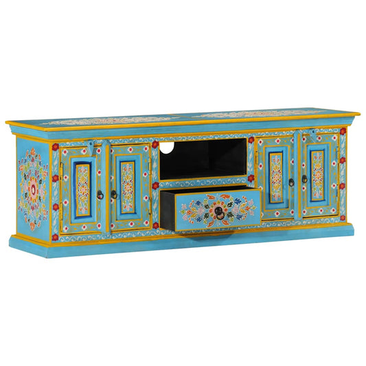 Tv Skříňka 110 X 30 X 40 Cm Masivní Mangovníkové Dřevo