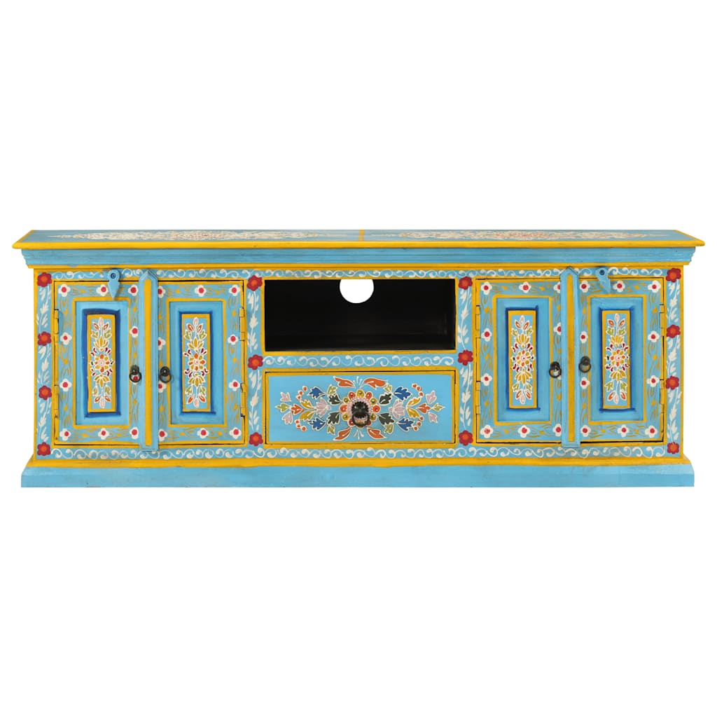 Tv Skříňka 110 X 30 X 40 Cm Masivní Mangovníkové Dřevo