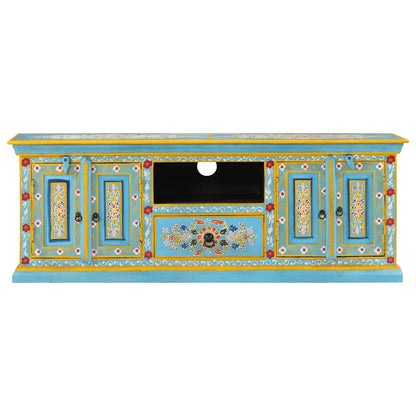 Tv Skříňka 110 X 30 X 40 Cm Masivní Mangovníkové Dřevo