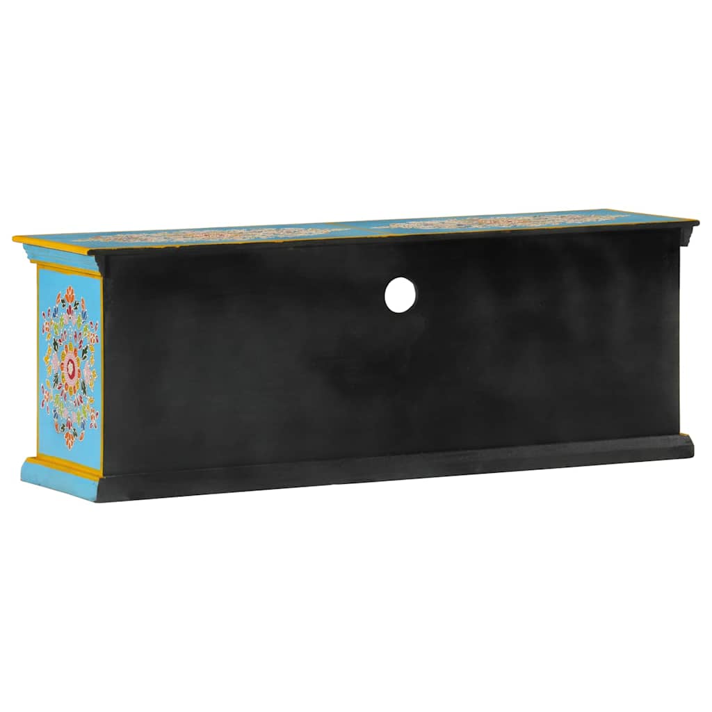 Tv Skříňka 110 X 30 X 40 Cm Masivní Mangovníkové Dřevo