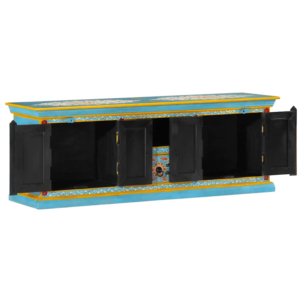 Tv Skříňka 110 X 30 X 40 Cm Masivní Mangovníkové Dřevo