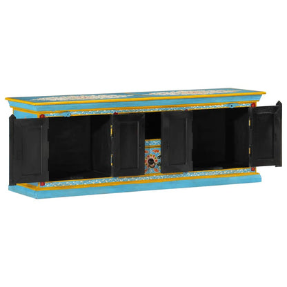 Tv Skříňka 110 X 30 X 40 Cm Masivní Mangovníkové Dřevo