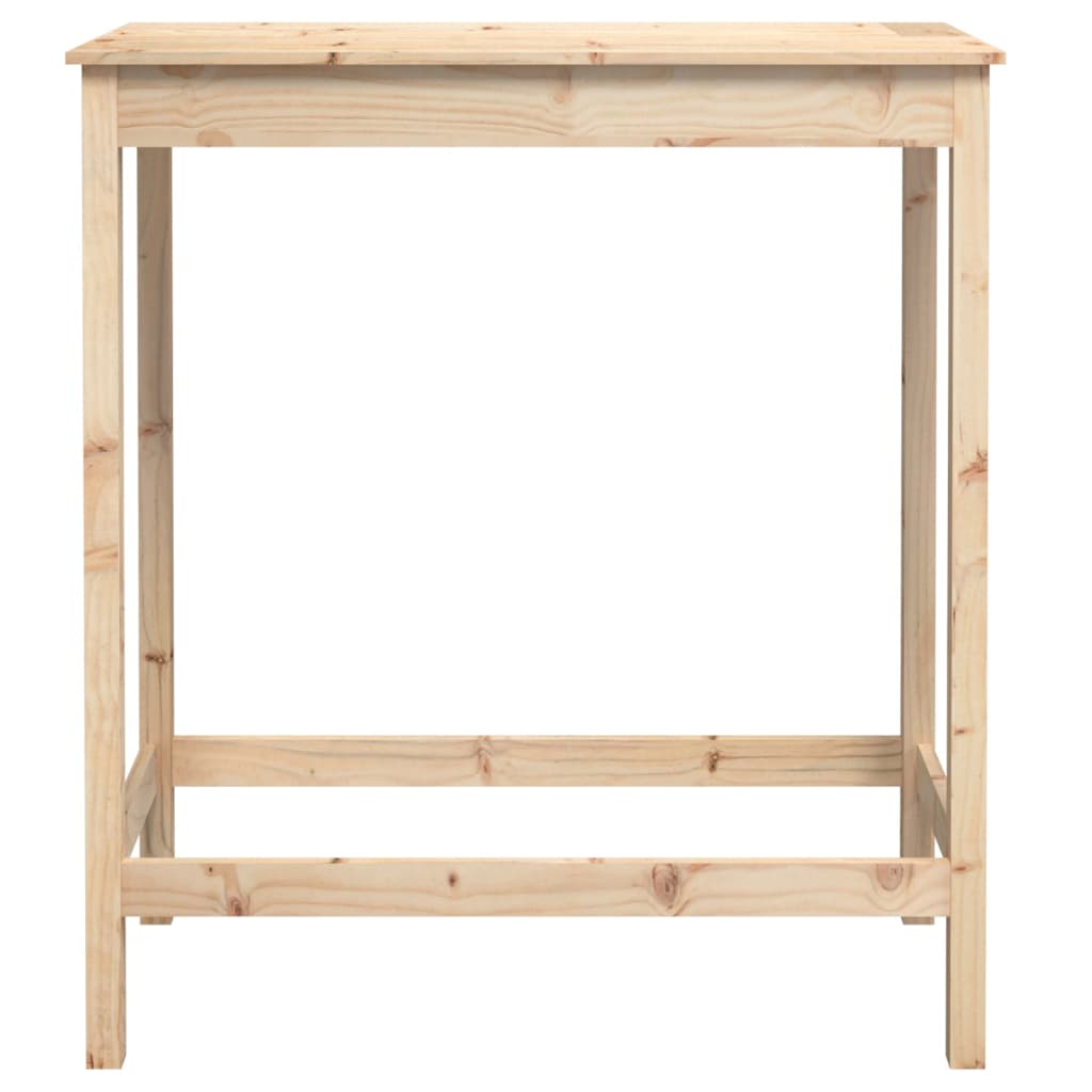 Barový Stolek 100 X 50 X 110 Cm Masivní Borové Dřevo