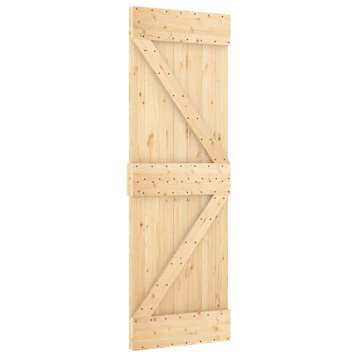 Dveře Narvik Přírodní 70 X 210 Cm Masivní Borové Dřevo