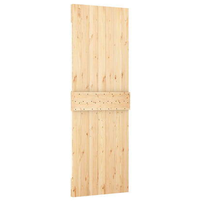 Dveře Narvik Přírodní 70 X 210 Cm Masivní Borové Dřevo