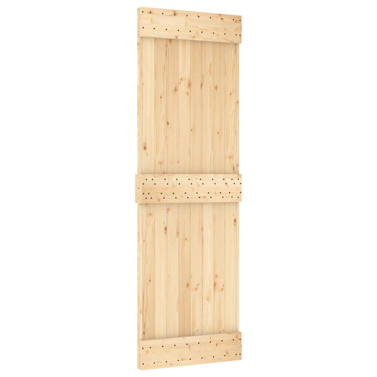 Dveře Narvik Přírodní 70 X 210 Cm Masivní Borové Dřevo