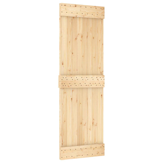 Dveře Narvik Přírodní 70 X 210 Cm Masivní Borové Dřevo