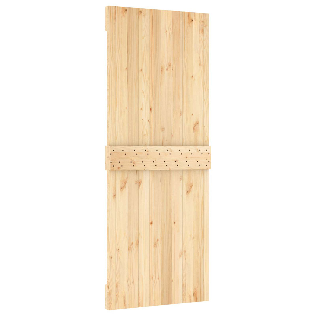 Dveře Narvik Přírodní 80 X 210 Cm Masivní Borové Dřevo