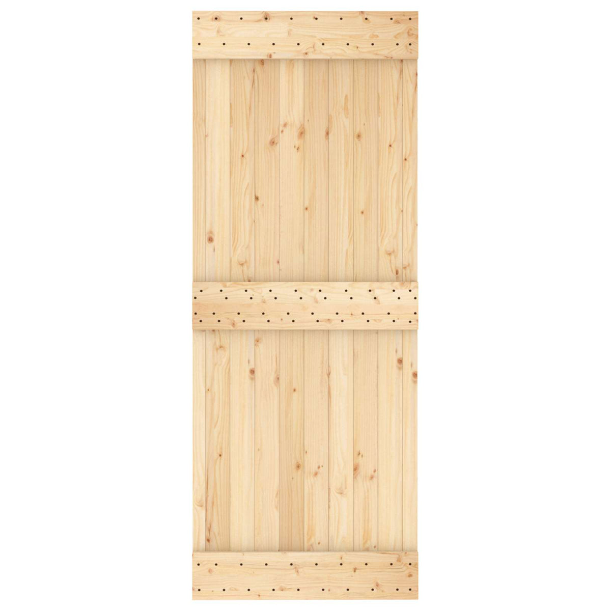 Dveře Narvik Přírodní 80 X 210 Cm Masivní Borové Dřevo