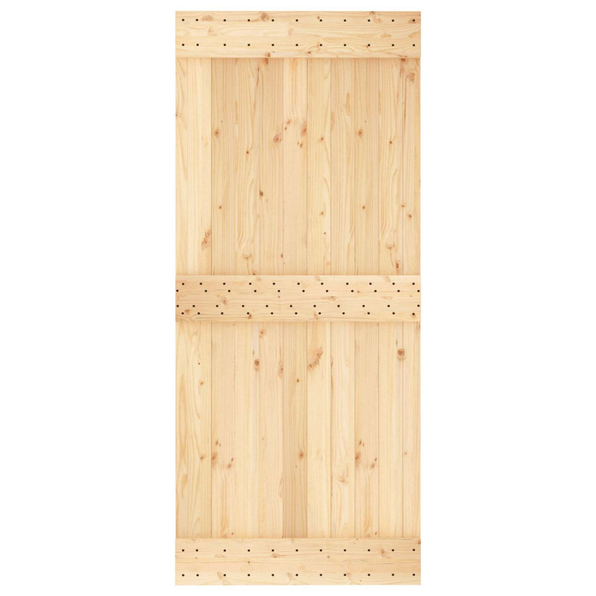 Dveře Narvik Přírodní 90 X 210 Cm Masivní Borové Dřevo
