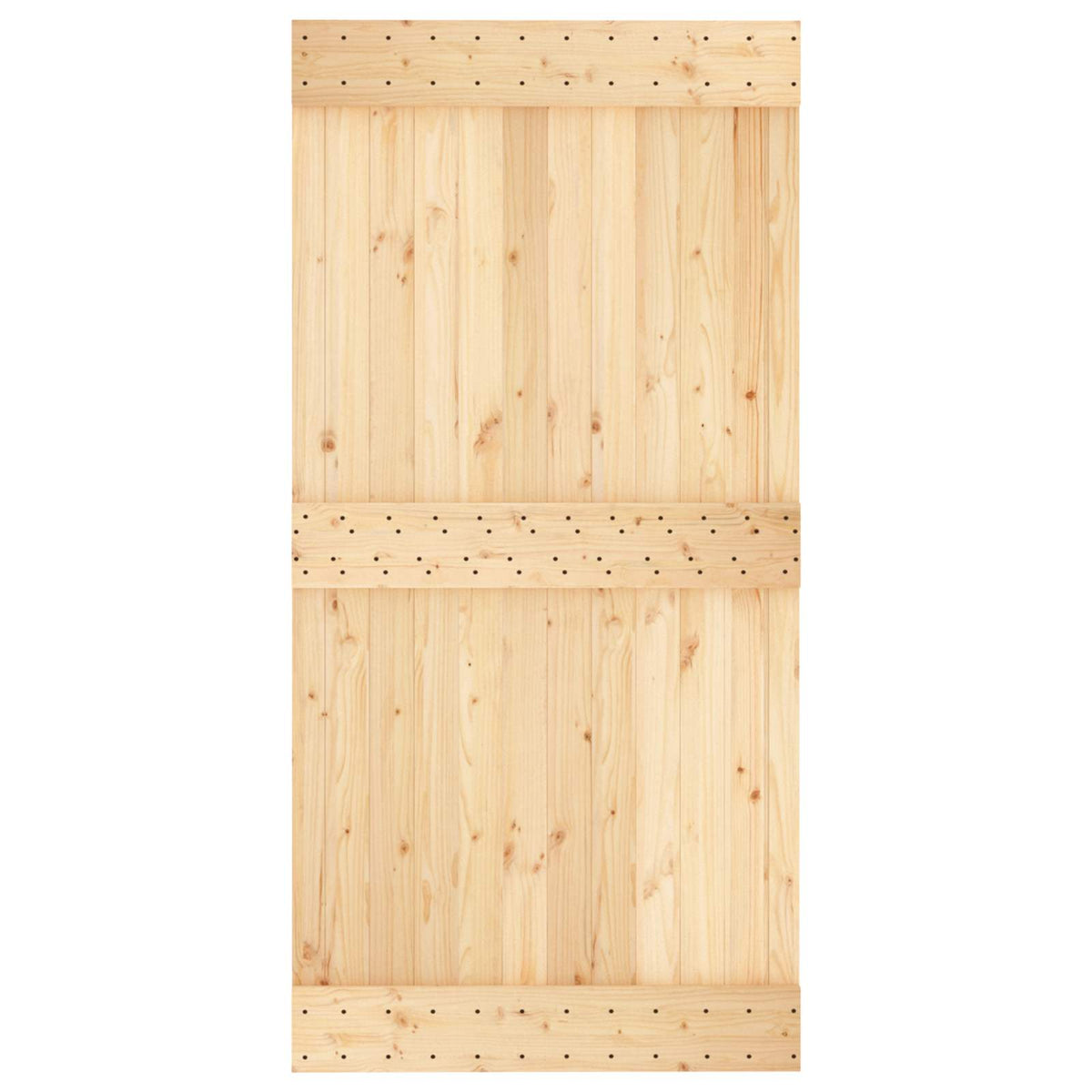 Dveře Narvik Přírodní 100 X 210 Cm Masivní Borové Dřevo