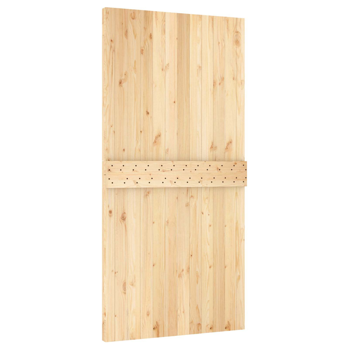 Dveře Narvik Přírodní 100 X 210 Cm Masivní Borové Dřevo