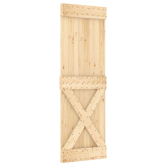 Dveře Narvik Přírodní 70 X 210 Cm Masivní Borové Dřevo