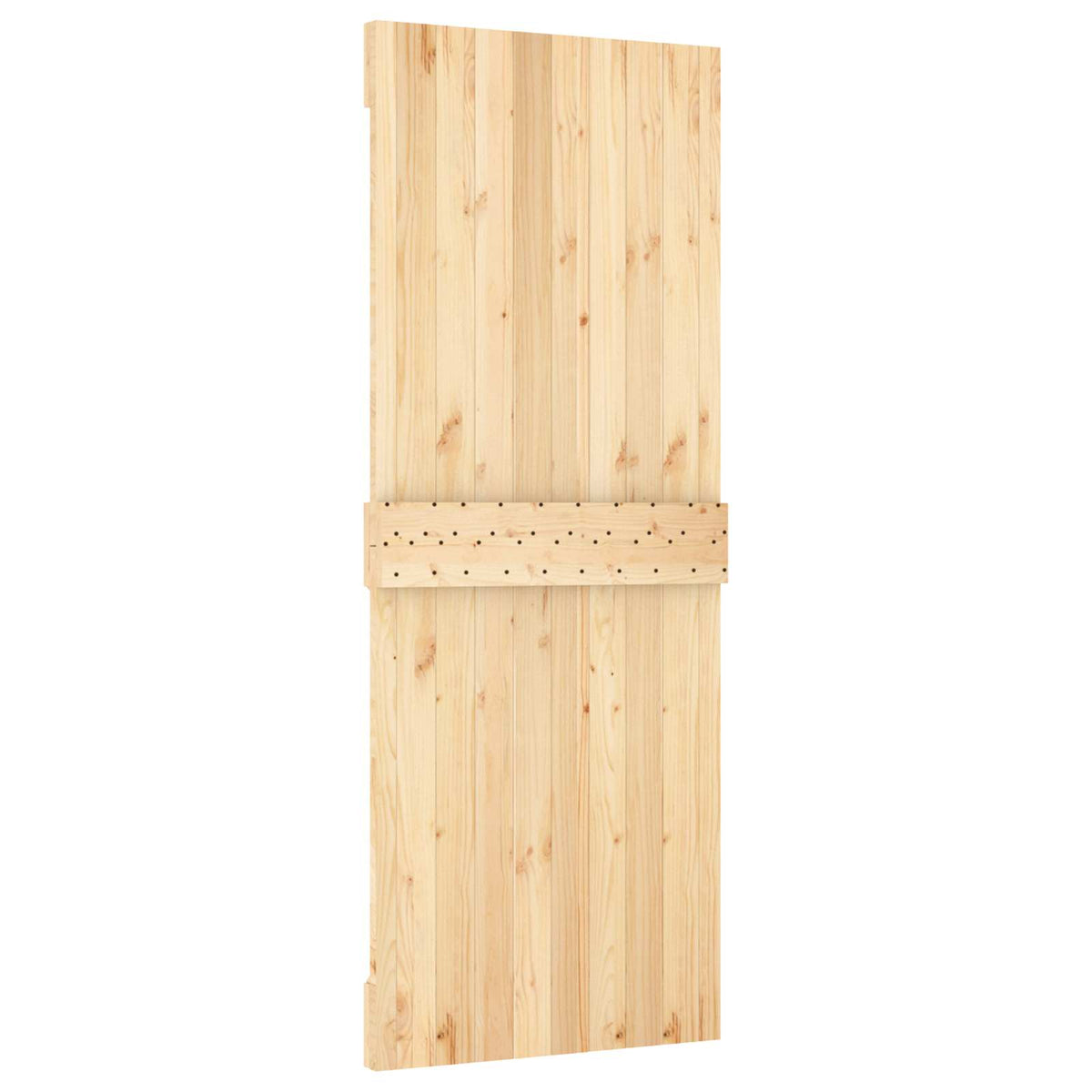 Dveře Narvik Přírodní 80 X 210 Cm Masivní Borové Dřevo