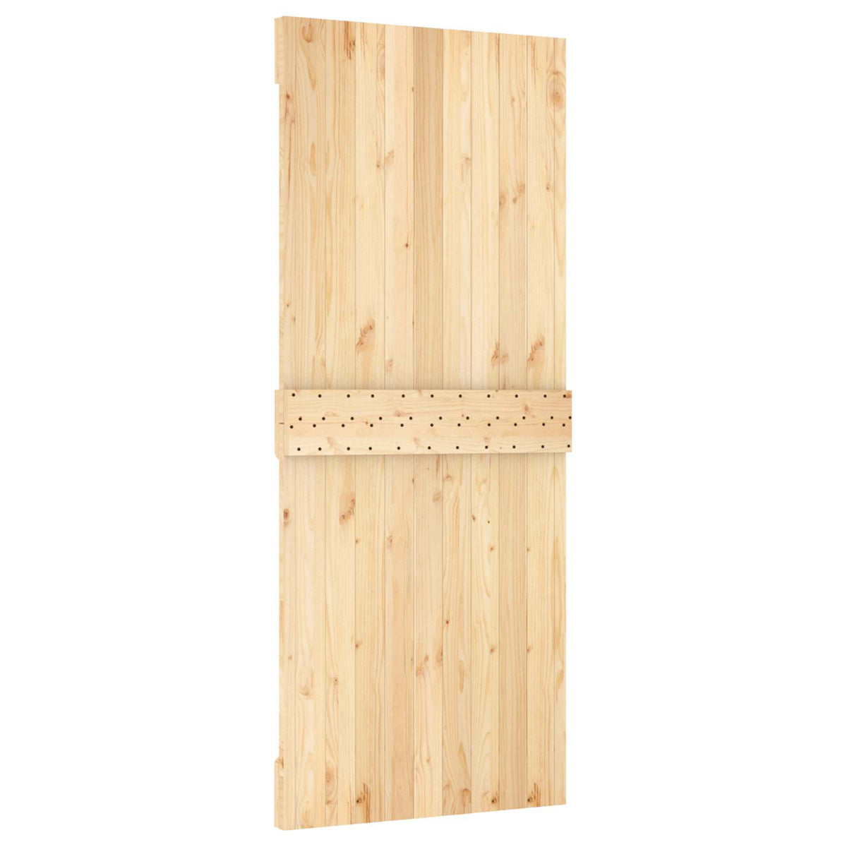 Dveře Narvik Přírodní 85 X 210 Cm Masivní Borové Dřevo